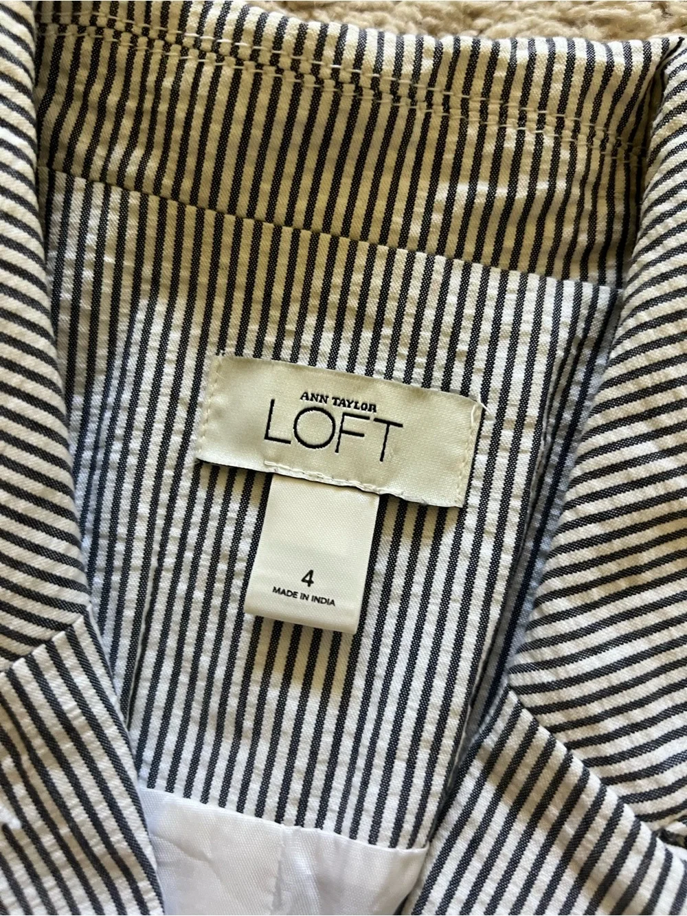 J. Crew structured cotton
